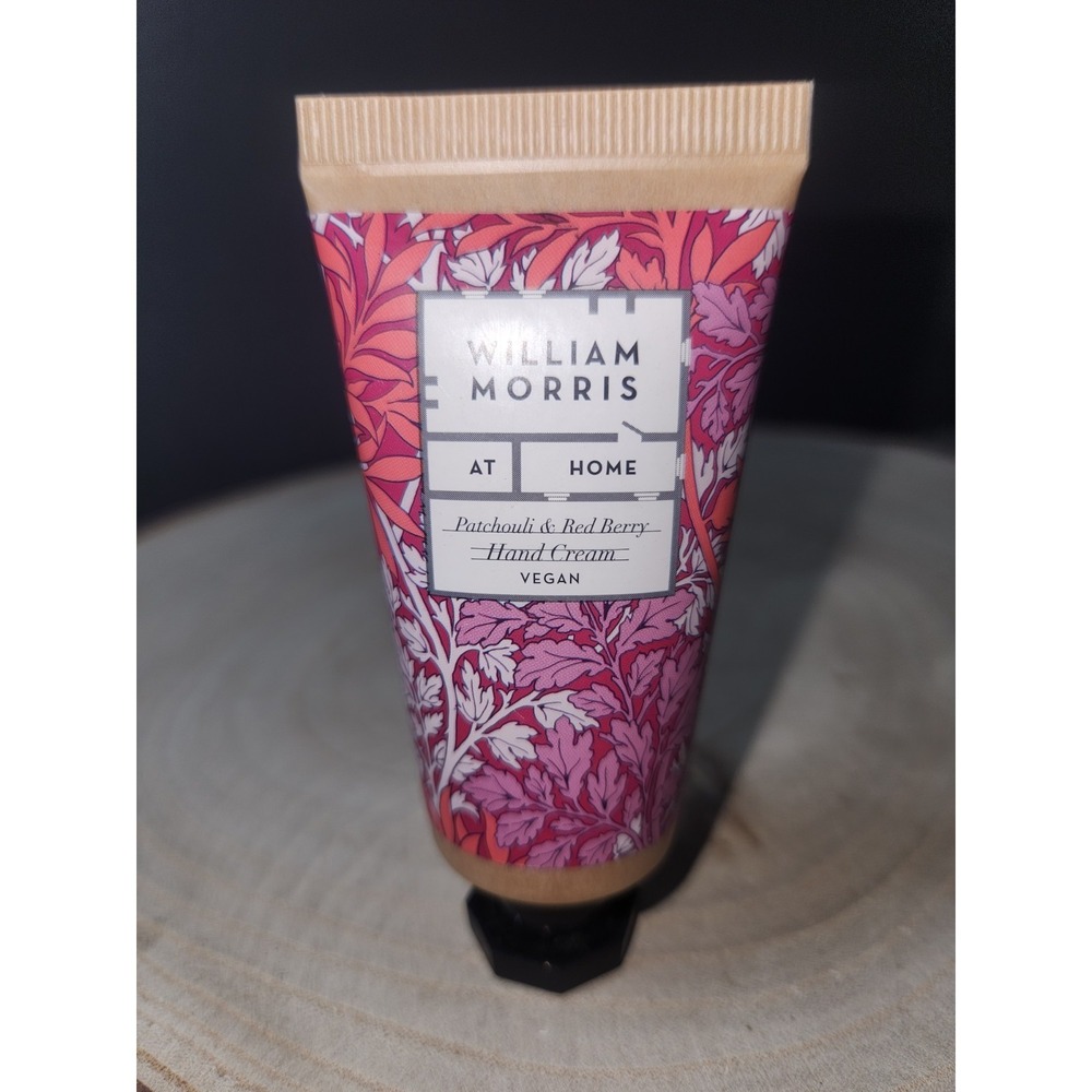 William Morris At Home Patchouli & Red Berry Hand Cream~ 30 ml~Vegan Luxury‎